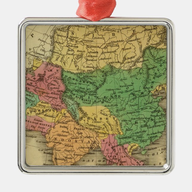 Asia 6 metal tree decoration (Front)