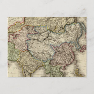 Asia 6 postcard