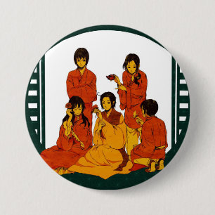asia 7.5 cm round badge