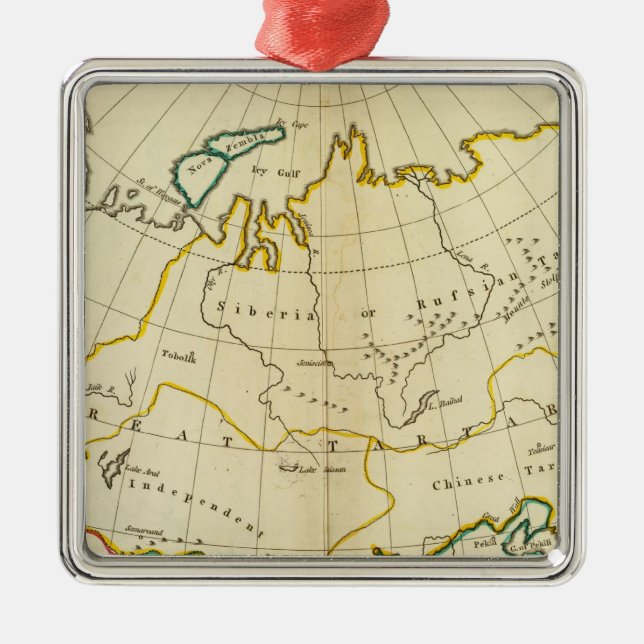 Asia 7 metal tree decoration (Front)