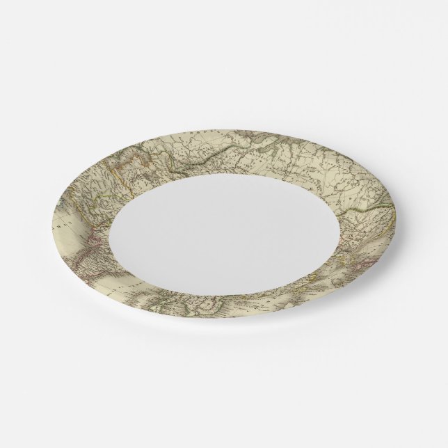 Asia 9 paper plate (Angled)