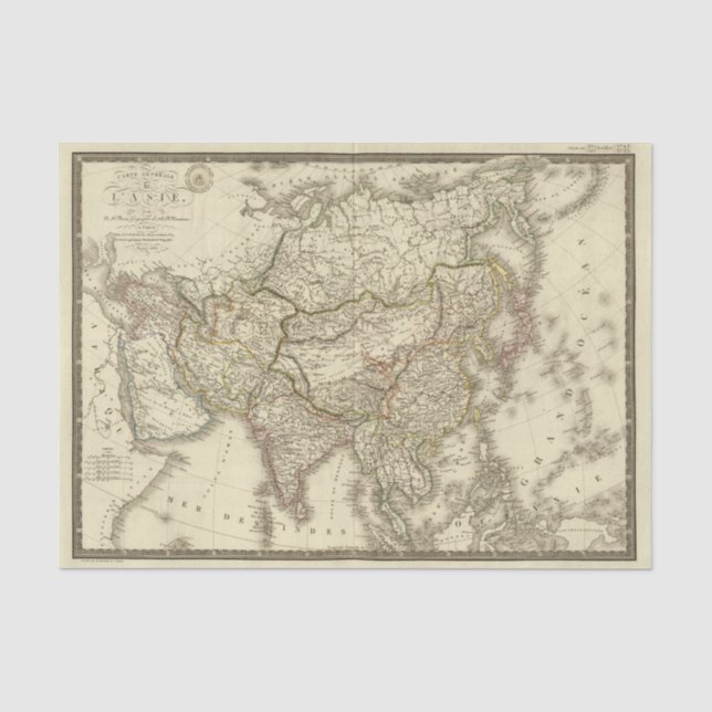Asia 9 tissue paper (Front)