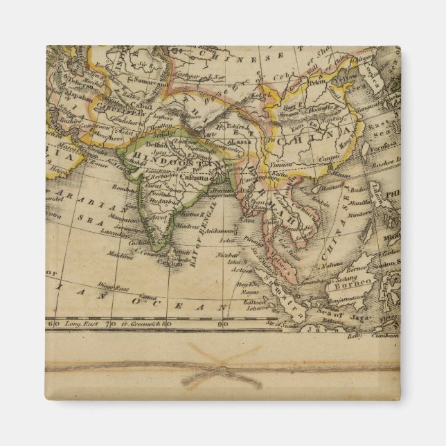 Asia, Africa Magnet (Front)