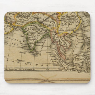 Asia, Africa Mouse Pad