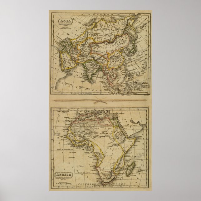 Asia, Africa Poster (Front)