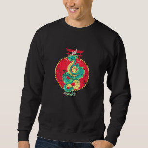 Asia Animal Fantasy Mythical Creature Chinese Drag Sweatshirt
