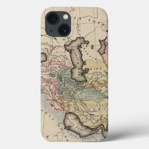 Asia Atlas Map iPhone 13 Case