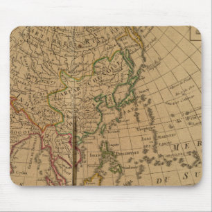 Asia Atlas Map Mouse Pad