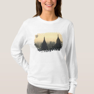 Asia, Burma, (Myanmar), Pagan (Bagan) Hot Air T-Shirt