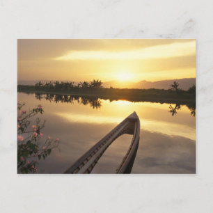 Asia, Burma (Myanmar) Sunken fishing boat Postcard