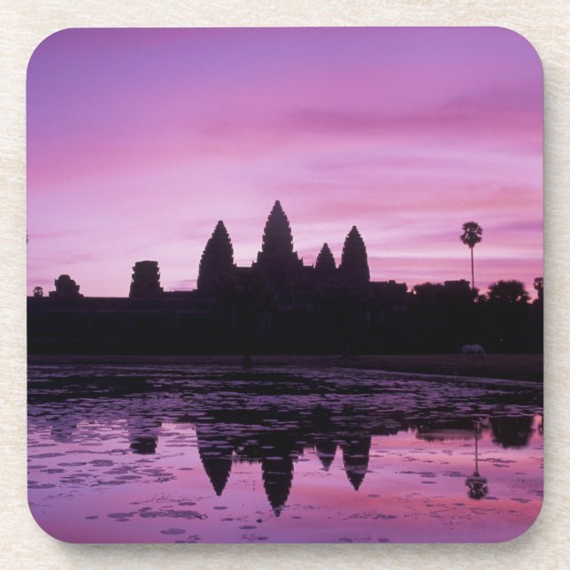 Asia, Cambodia, Siem Reap, Angkor Wat (b. 12th 2 Coaster (Front)