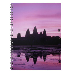 Asia, Cambodia, Siem Reap, Angkor Wat (b. 12th 2 Notebook