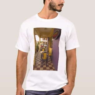 Asia, Cambodia, Siem Reap, coffee shop. T-Shirt