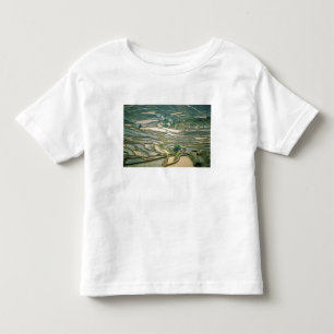 Asia, China. Flooded rice terraces near Nano Toddler T-Shirt