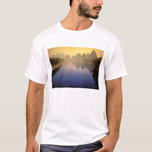 Asia, China, Guangxi Province, Yangshuo. Lone T-Shirt