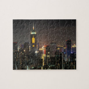 Asia, China, Hong Kong, central from Stubbs road Jigsaw Puzzle