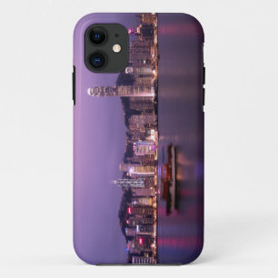 Asia, China, Hong Kong, city skyline and iPhone 11 Case