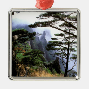Asia, China, Huanshan. The yellow mountain Metal Ornament