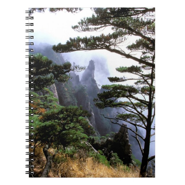 Asia, China, Huanshan. The yellow mountain Notebook (Front)