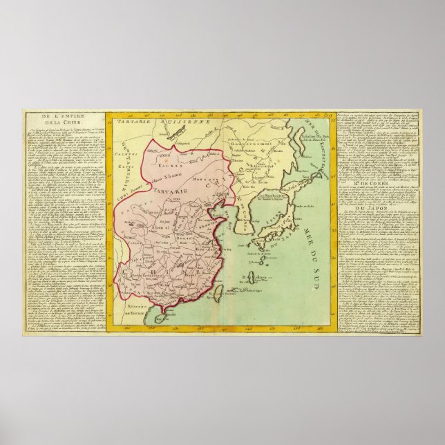 Asia, China, Japan Poster (Front)