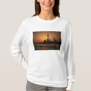 ASIA, China, Shanghai View of Oriental Pearl TV T-Shirt