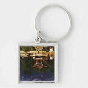 Asia, China, Yunnan, Dali. Cangshan Mountains Key Ring
