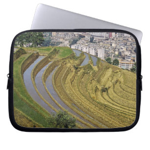 Asia, China, Yunnan Province, Jinping. Jinping Laptop Sleeve