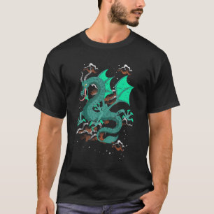 Asia Fantasy Animal Chinese Mythical Creature Flyi T-Shirt