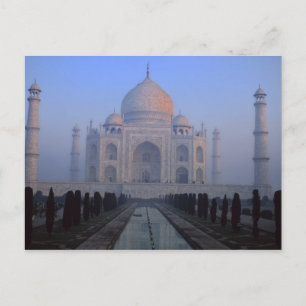 Asia; India; Agra. Taj Mahal. Postcard