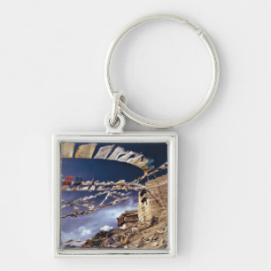 Asia, India, Ladakh, Leh. Known as Little Key Ring
