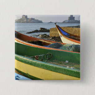 Asia, India, Tamil Nadu, Kanniyakumari 15 Cm Square Badge