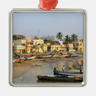 Asia, India, Tamil Nadu, Kanniyakumari Metal Ornament
