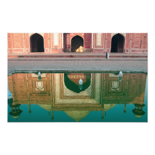 Asia, India, Uttar Pradesh, Agra. On the 2 Photo Print (Front)