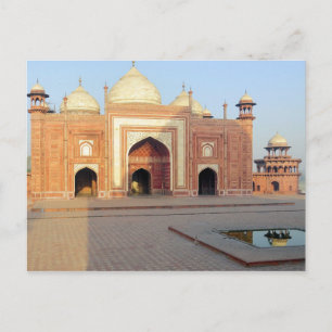 Asia, India, Uttar Pradesh, Agra. On the Postcard