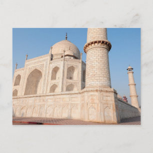 Asia, India, Uttar Pradesh, Agra. The Taj 4 Postcard