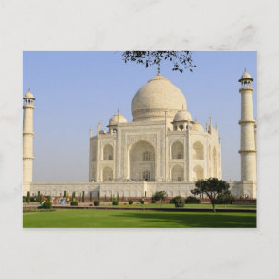 Asia, India, Uttar Pradesh, Agra. The Taj 7 Postcard