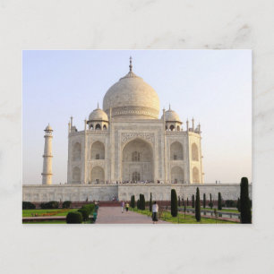 Asia, India, Uttar Pradesh, Agra. The Taj 8 Postcard