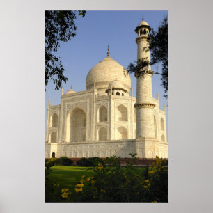 Asia, India, Uttar Pradesh, Agra. The Taj Poster