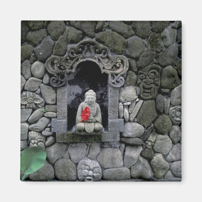 Asia, Indonesia, Bali. A shrine of Buddha Magnet (Front)