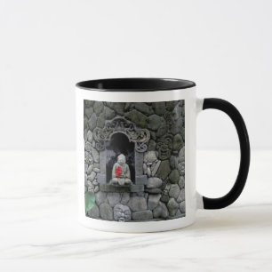 Asia, Indonesia, Bali. A shrine of Buddha Mug