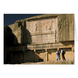 Asia, Iran, Persepolis.Tomb of Darius the Great.