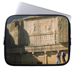 Asia, Iran, Persepolis.Tomb of Darius the Great. Laptop Sleeve