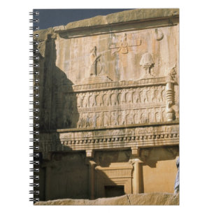 Asia, Iran, Persepolis.Tomb of Darius the Great. Notebook