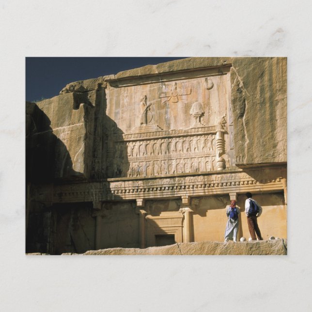 Asia, Iran, Persepolis.Tomb of Darius the Great. Postcard (Front)