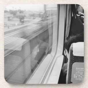 Asia, Japan. Aboard the Shinkansen Bullet Train Coaster