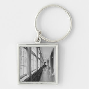 Asia, Japan, Hakodate. Interior hallway of Old Key Ring
