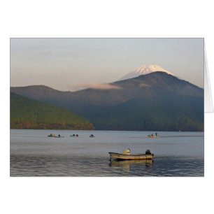 Asia, Japan, Hakone. Early morning views of Mt.