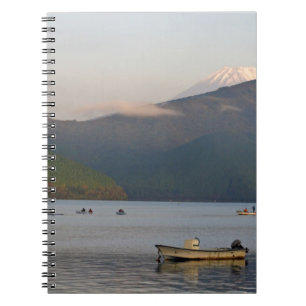 Asia, Japan, Hakone. Early morning views of Mt. Notebook