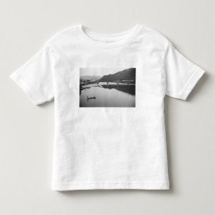 Asia, Japan, Iwakuni. Fishermen and historic Toddler T-Shirt
