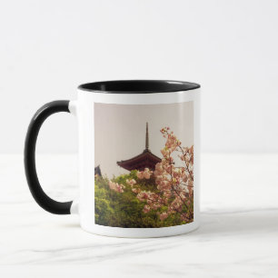 Asia, Japan, Kyoto, Kiyomizu temple in spring Mug